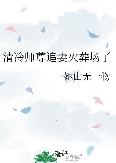 清冷师尊追妻火葬场了她山无一物