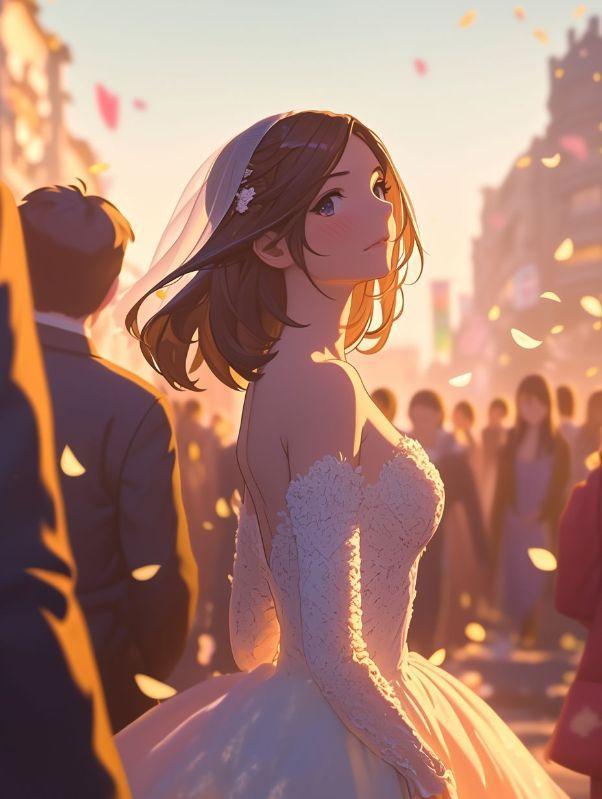 婚礼当天新郎表白