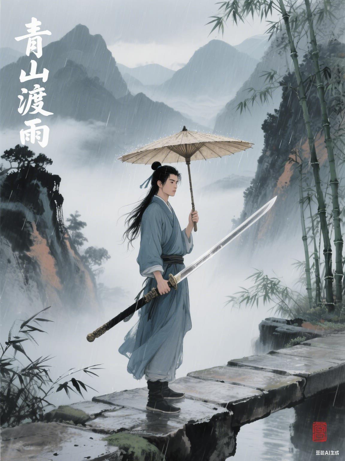 青山一度同云雨